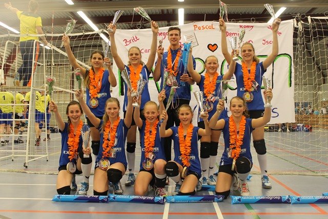 SCHEEMDA - Abiant Set Uppers kampioen