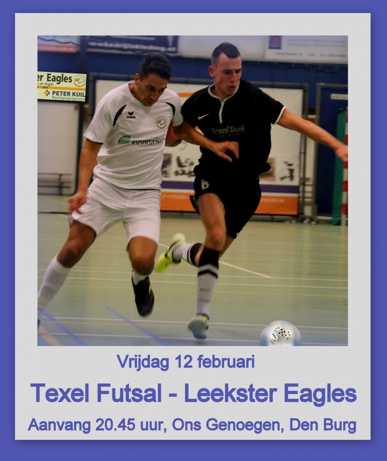 Leekster Eagles neemt het op tegen directe concurrent Texel