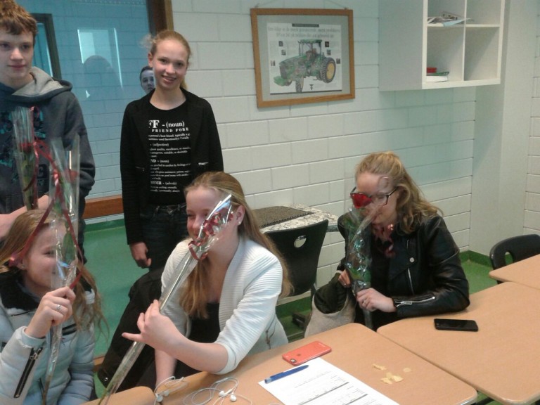 ‘Love is in the Air’ op het Terra college in Oldekerk