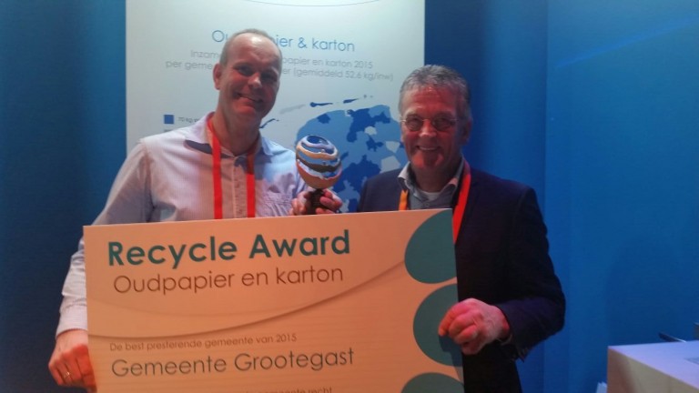 Grootegast wint Recycle Award