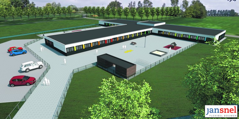 Bedum begint bouw tijdelijke school