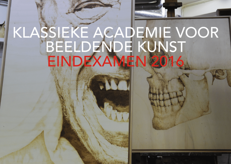 Klaas Koops opent eindexamenexpositie Klassieke Academie