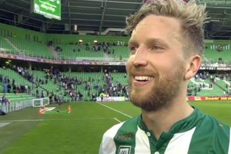 FC Groningen wint eerste play-off wedstrijd; Lindgren scoort weer tegen Heracles