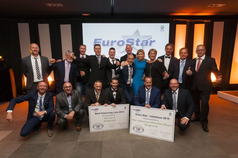 Prijzen voor SCA Hoogezand bij Eurostar Award