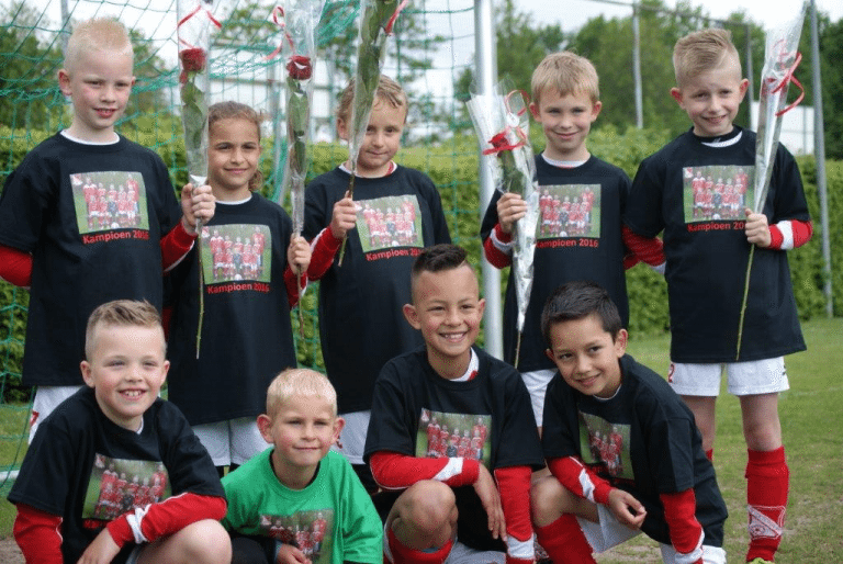 F2-pupillen vv Wildervank halen kampioenschap binnen