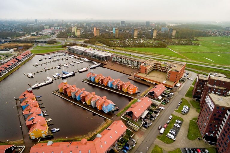 Reitdiephaven toneel van hardloopevenement