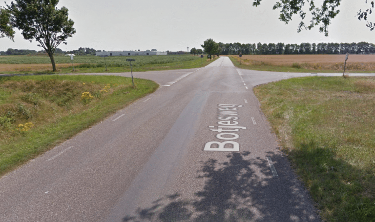 Auto’s total loss bij botsing in Zuidbroek