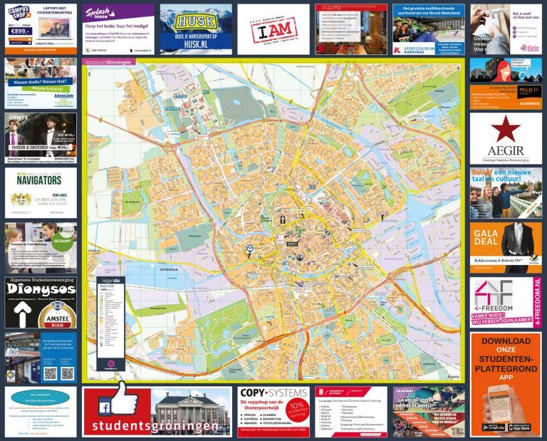 Studenten ontvangen Studentenplattegrond