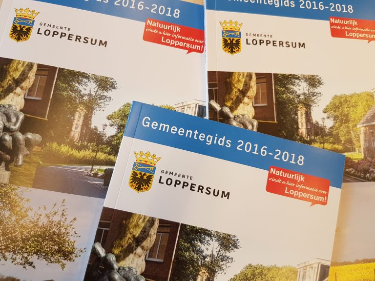 Nieuwe gemeentegids geïntroduceerd in Loppersum