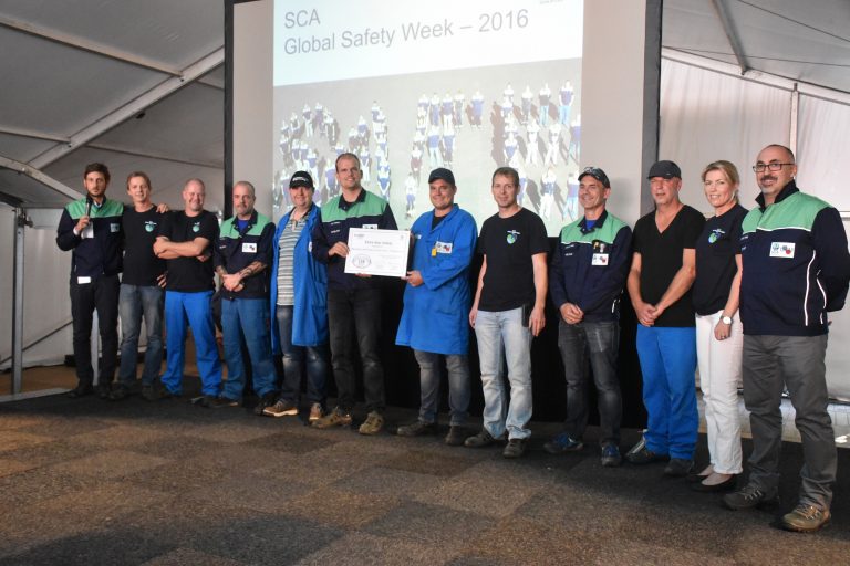 SCA Hoogezand ontvangt Safety Award