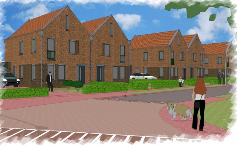 Start nieuwbouw aardbevingsveilige woningen in Termunterzijl