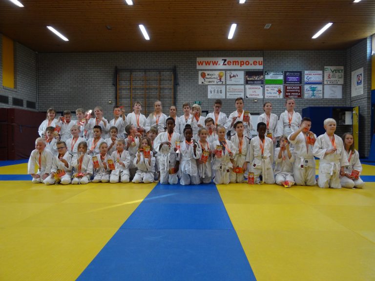 Judolessen OBS Hendrik Wester afgesloten met toernooi