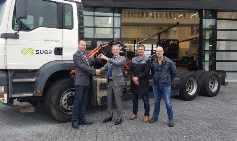 Noorderpoort Automotive & Logistiek blij met vuilniswagen