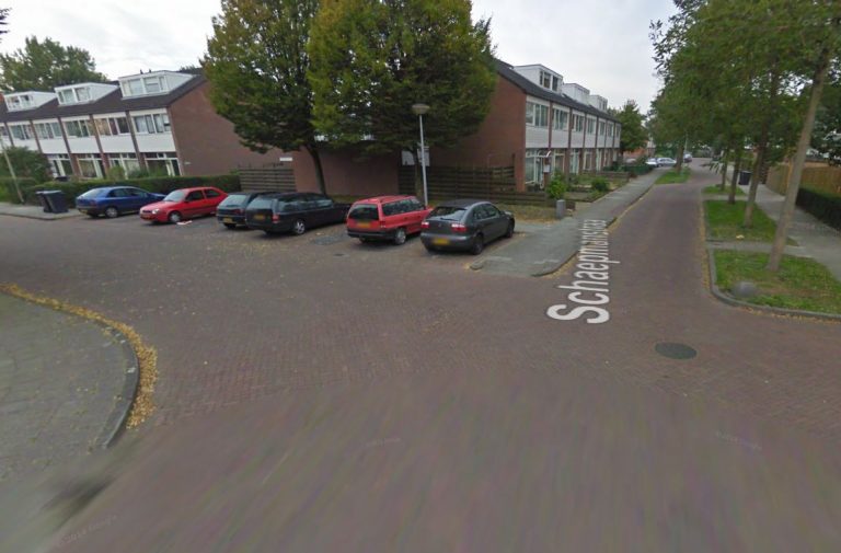 Schuur in brand in Hoogezand