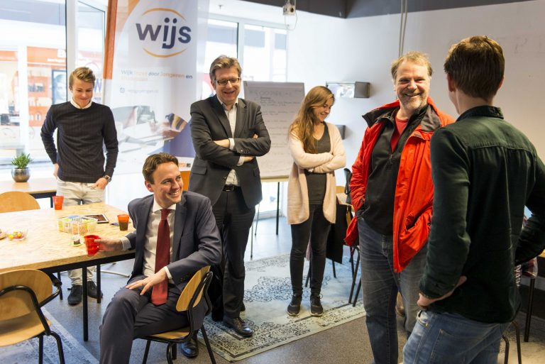 Hans Spekman en Henk Nijboer op werkbezoek in Groningen