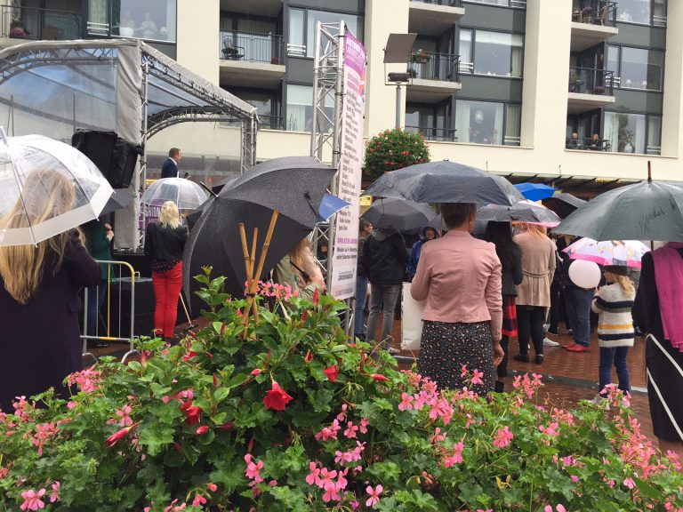 Regen mag pret niet drukken tijdens natste Autumn Fashion Event