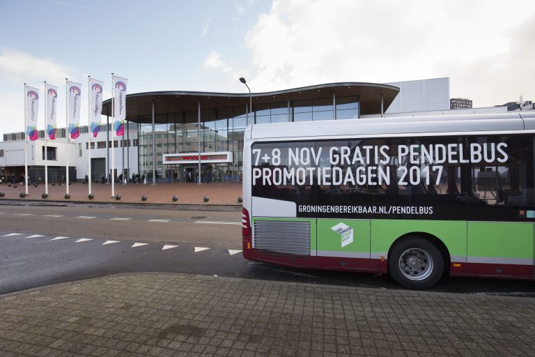 Gratis pendelbus naar Promotiedagen op 7 en 8 november