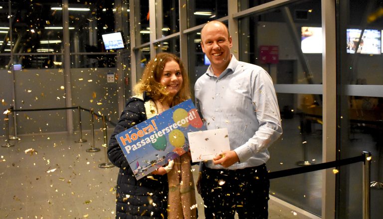 Groningen Airport Eelde behaalt een passagiersrecord