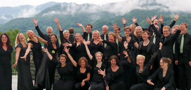 Concert Vocaal Ensemble Cantatrix in de Der Aa-kerk in Groningen