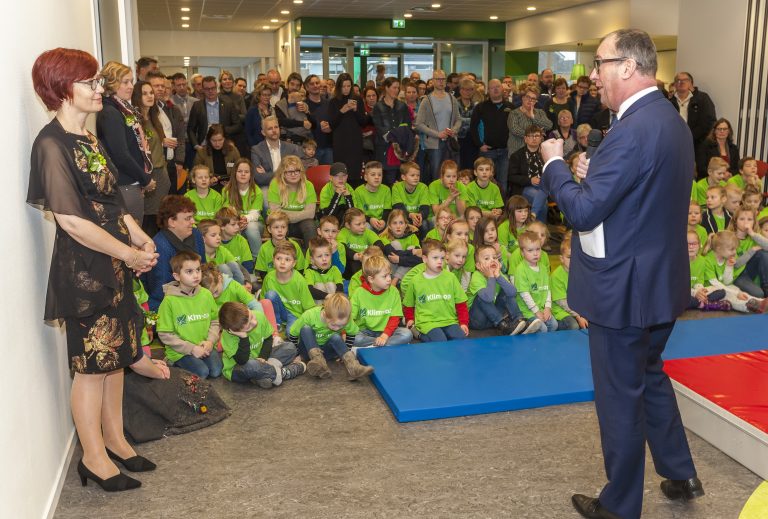 Versterkte basisschool Klim-op in Middelstum officieel geopend