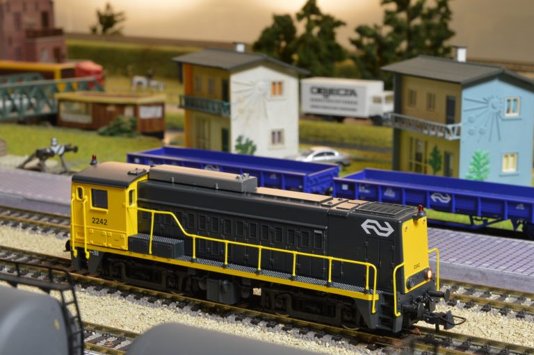 Leden van Modelrailgroep Veendam aanwezig bij het NNTTM