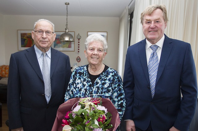 VEENDAM - Echtpaar Visser 60 jaar getrouwd